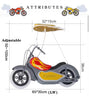 Lámpara colgante moto